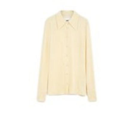 Jil Sander - Skjortor - Beige - Dam - Storlek: S, Dam, Storlek: S