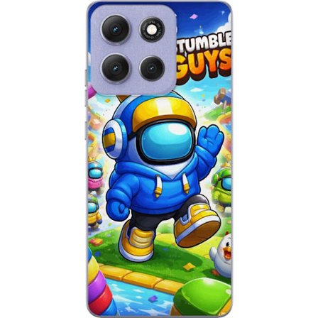 Kompatibelt Mobilskal till Motorola Moto G86 Crowned Space Runner