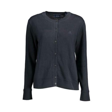 Gant, Gant Cardigan Woman Blue Blauw, Dames, Maat:ONE Size,Cotton