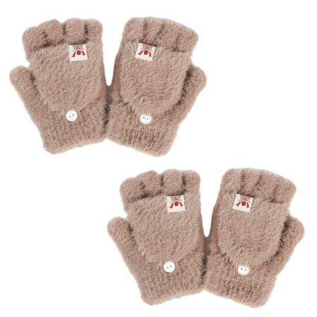 Handsker Varme Konvertible Halvfingre til Damer og Herrer