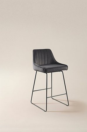 Jotex - Barstol Mørkegrå - HOLLIE - Køb Stole hos Jotex