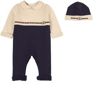 Kids - Gucci 2-piece Navy Gift Set 3-6 Months - Clothing sets - 3-6 months - Navy - Junge