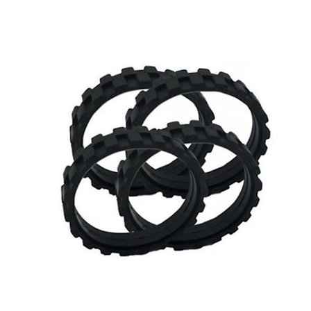 4 kpl Renkaita iRobot Roomba -robotti-imurin pyörille, sarjat 500 600 700 800 I7 S9 iRobot-pyörä