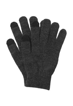 Å MAN Fingervantar för touch screen MAGIC Vantar & handskar Grå ONESIZE