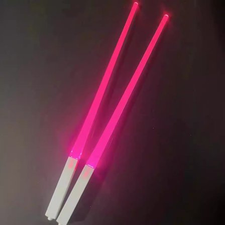 LED-upplysta ätpinnar, ett par, ljus-upp ätpinnar, återanvändbara