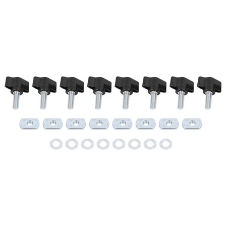 Hard Top Hurtigfjerning Feste Kit Tommelskrue Mutter Passer til Jeep Wrangler YJ TJ JK M8 25mm 95‐16
