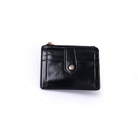 Liten plånbok med dragkedja