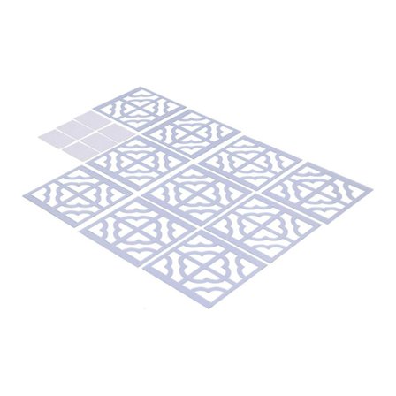 DIY 3D Speil Vegg Klistremerke Dekal for Soverom og Stue Dekor