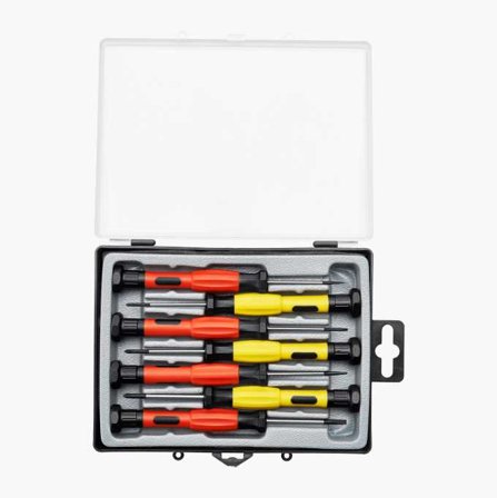 Biltema - Presisjonsskrutrekkersett flat/PH 7 stk.