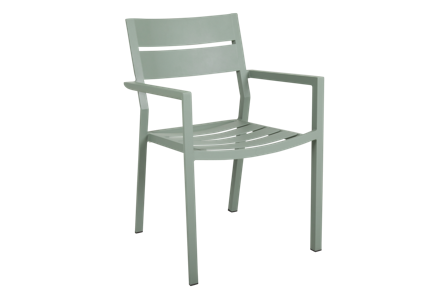 Brafab 2651-32 Karmstol 6-pack Dusty Green, Utemöbler