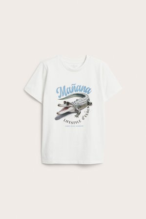 Kappahl | T-paita, jossa on painatus | Luonnonvalkoinen