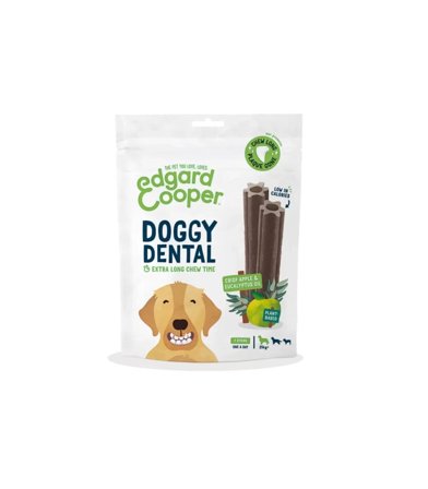 Edgard & Cooper Doggy Dental Large Mela E Eucalipto Stick Dentali