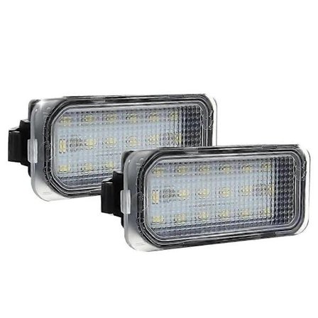 2 kpl LED-rekisterikilven valot autoon, FOCUS II FIESTA VII MONDEO IV KUGA 2008-2019