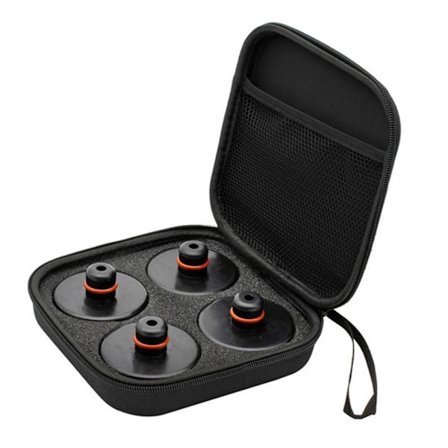 4 stk. køretøjsløftepucke, donkraftpude med opbevaringskasse, der passer til Tesla Model 3 S X Y [DB]