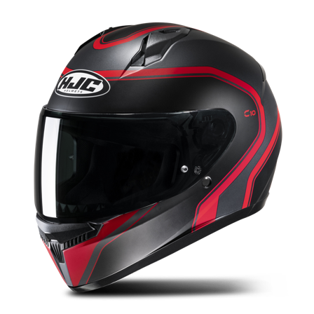 Integralhjelm HJC C10 Elie Sort/Rød M