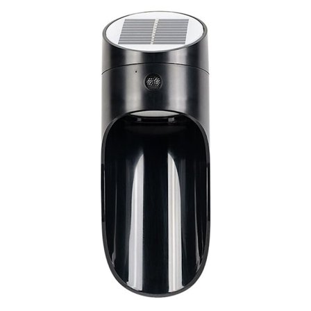 Aurinkovalo Ulkoseinälamppu Vedenpitävä Puutarhan Koristevalo Ohjaus Älykäs Seinälamppu Puutarhavalo Musta