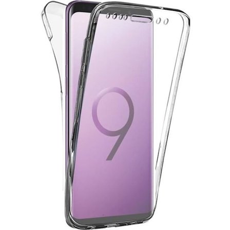 Coque - Samsung - Galaxy S9+ - Silikon Gel - Heltäckande skydd - Transparent