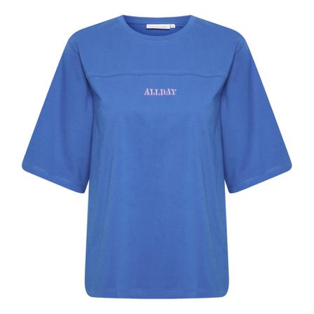 Karen by Simonsen, Amandakb tee Blauw, Dames, Maat:XL