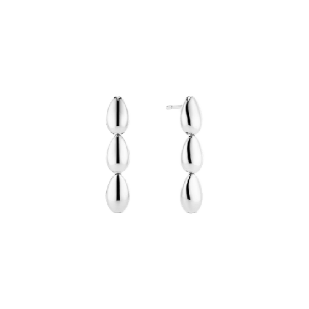 Sif Jakobs Jewellery Goccia Tre Pianura Earrings Örhängen Dam Silver ONESIZE