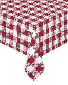 Wachstischdecke Bardo Meterware Rot