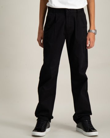 Calvin Klein CEREMONY STRAIGHT LEG CHINO Zwart Broeken Jongens - Kids Brand Store