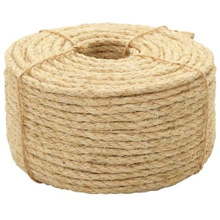 vidaXL Rep 100% sisal 10 mm 50 m