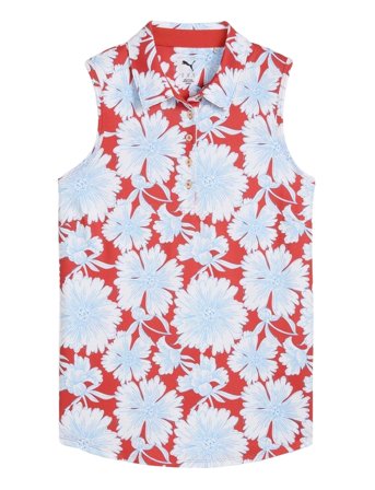 PUMA Golf | W Cloudspun Botanic Sl Polo | M