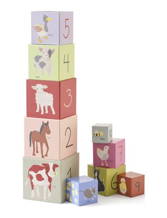 Kid's Concept | Cubes Paper 1-10 Aiden | ONE SIZE