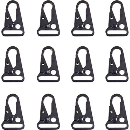 Metallinen klipsu ulkotaktisiin aktiviteetteihin, raskas koukku, lenkkiklipsu