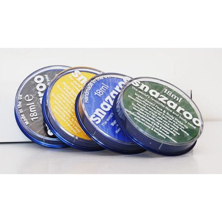 SNAZAROO Ansiktsfärg 4x18ml - Lyreco - Skola och förskola - Bild och form - Ansiktsmålning