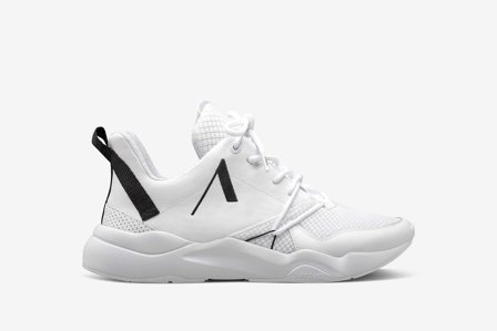ARKK Copenhagen Herren Sneakers Größe 41 Asymtrix Mesh F-PRO90 White Black