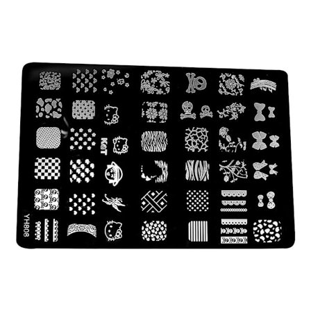 Leimalevy - Kynsikoristeet - YH808 - Suorakulmio