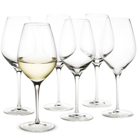 Holmegaard Cabernet Hvidvinsglas 36 cl., 6 stk. - Klar | KitchenOne