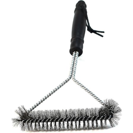 Grillbørste, grillrensebørste, ovnrensebørste, rengør effektivt alle typer grill