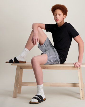 LMTD ZEER SWIM SHORTS Blå Badetøj/Badekåber Dreng - Kids Brand Store