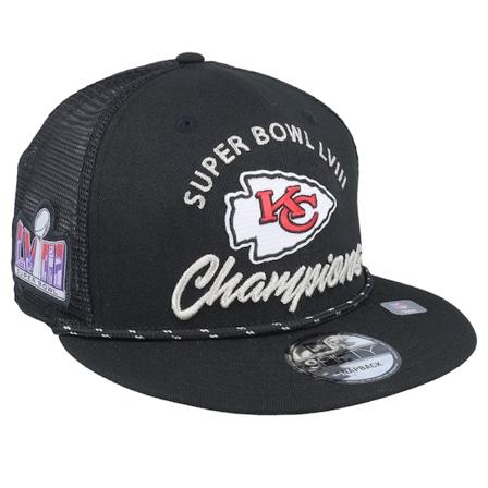 New Era - NFL Zwart trucker Cap - Kansas City Chiefs NFL 23 Parade 9FIFTY Black Trucker @ Hatstore