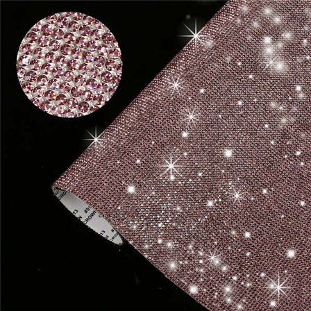 Rhinestone Sheet Crystal Sticker LILA