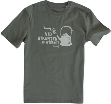 Lemmelkaffe T-Shirt Vid Utkanten Khaki Green