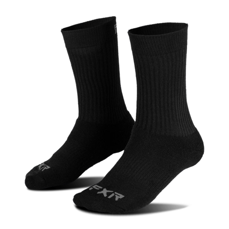 Strümpfe FXR Clutch Performance Crew Schwarz Einheitsgröße