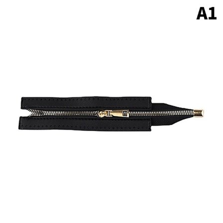 Glidelås for vevd veske maskinvare PU-skinn Glidelås sytilbehør