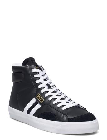 Court Vulc Mid Black Polo Ralph Lauren