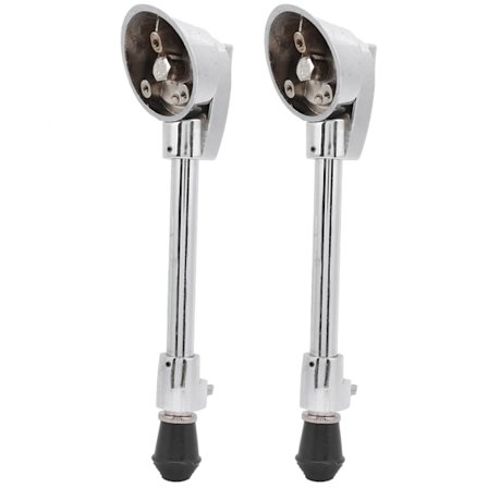 2 stk Basstromme Sett Ben Støtte Brakett Musikkinstrument Reparasjonsdeler