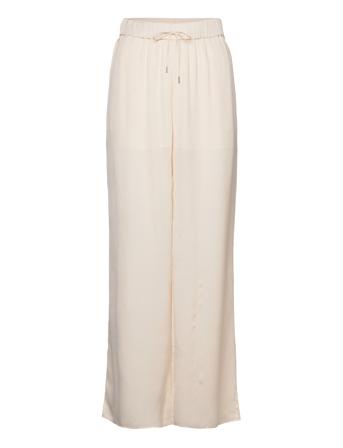 Najma Trousers Vide Bukser Creme Twist & Tango*Betinget Tilbud