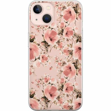 Apple Iphone 13 Genomskinligt Skal Blommor