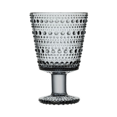 Iittala Glas på fot Kastehelmi Kök & matlagning Grå 26 CL