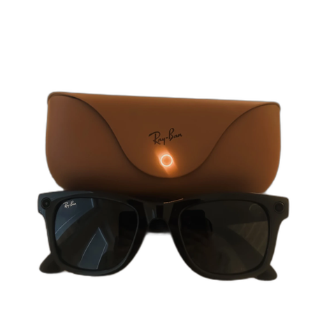 Svarta solglasögon från Ray-Ban Meta Glasses