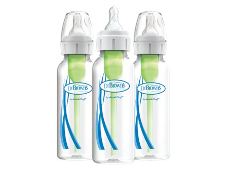 Dr. Brown's Options+ Anti-Colic Narrow Tåteflaske, 3 x 250 ml