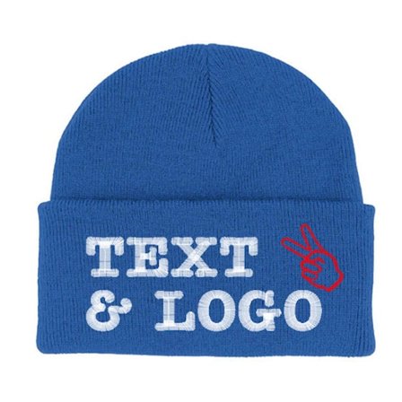 Beanie Basic - Zwart Beanie - Mössa - Designa dina egna mössor online @ Hatstore