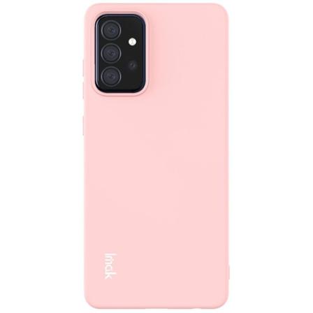 Samsung Galaxy A72 - Imak Skin Touch Skal - Ljus Rosa Lightpink Ljus Rosa