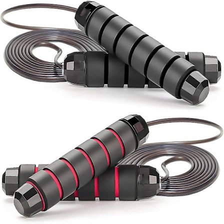 Hoppa dig i form, justerbart hopprep med snabb, portabel design, smidigt och snabbt lagersystem för effektiva träningspass